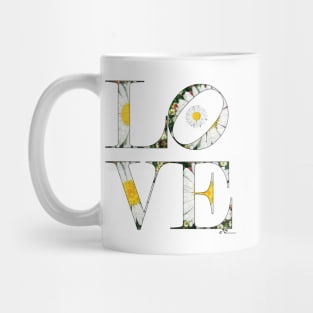 LOVE Letters April Birth Month Flower Daisy Mug